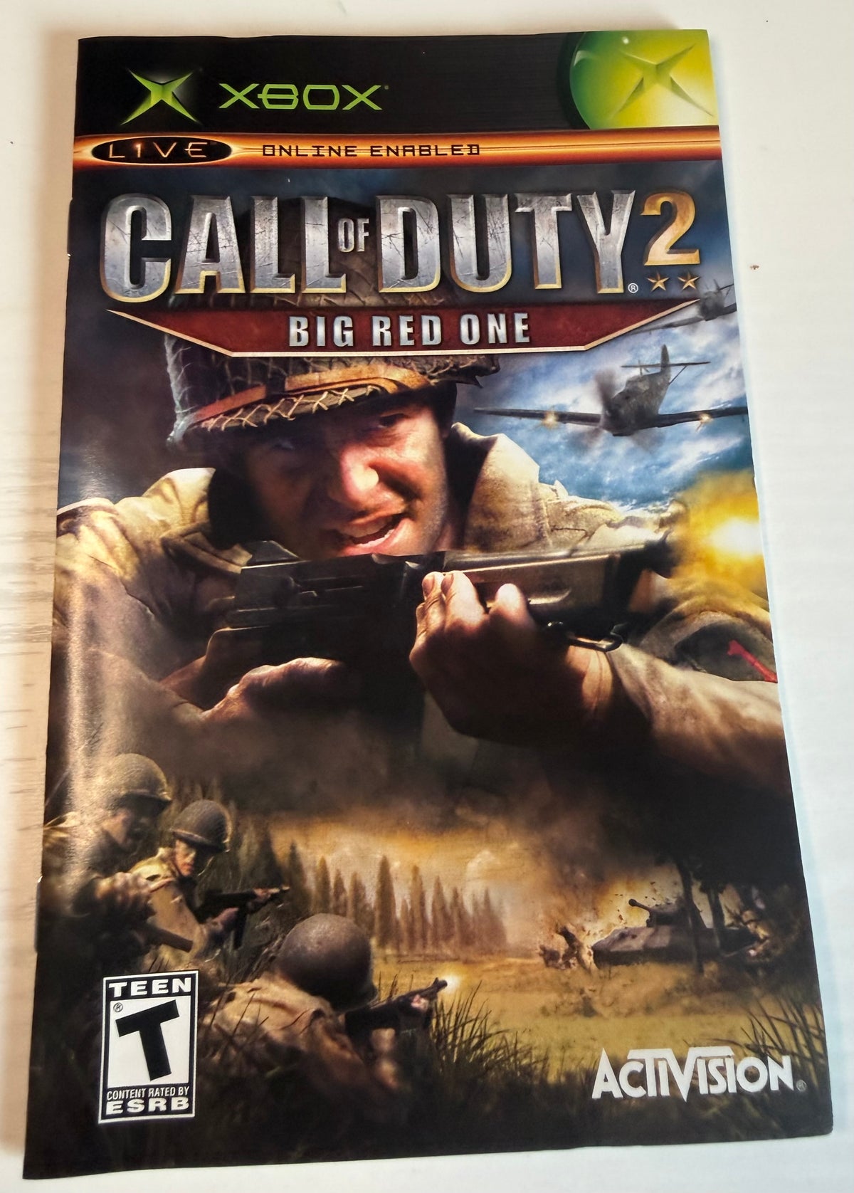 Call of Duty 2: Big Red One - Xbox (CIB)