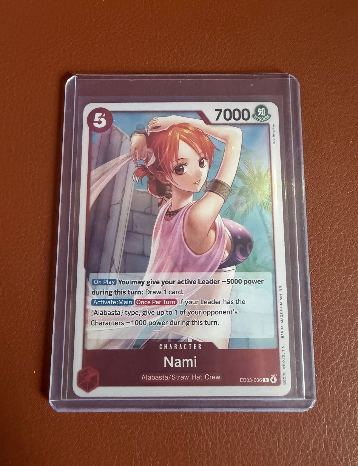 Nami - EB03-006 Extra Booster Heroines Edition - Near Mint